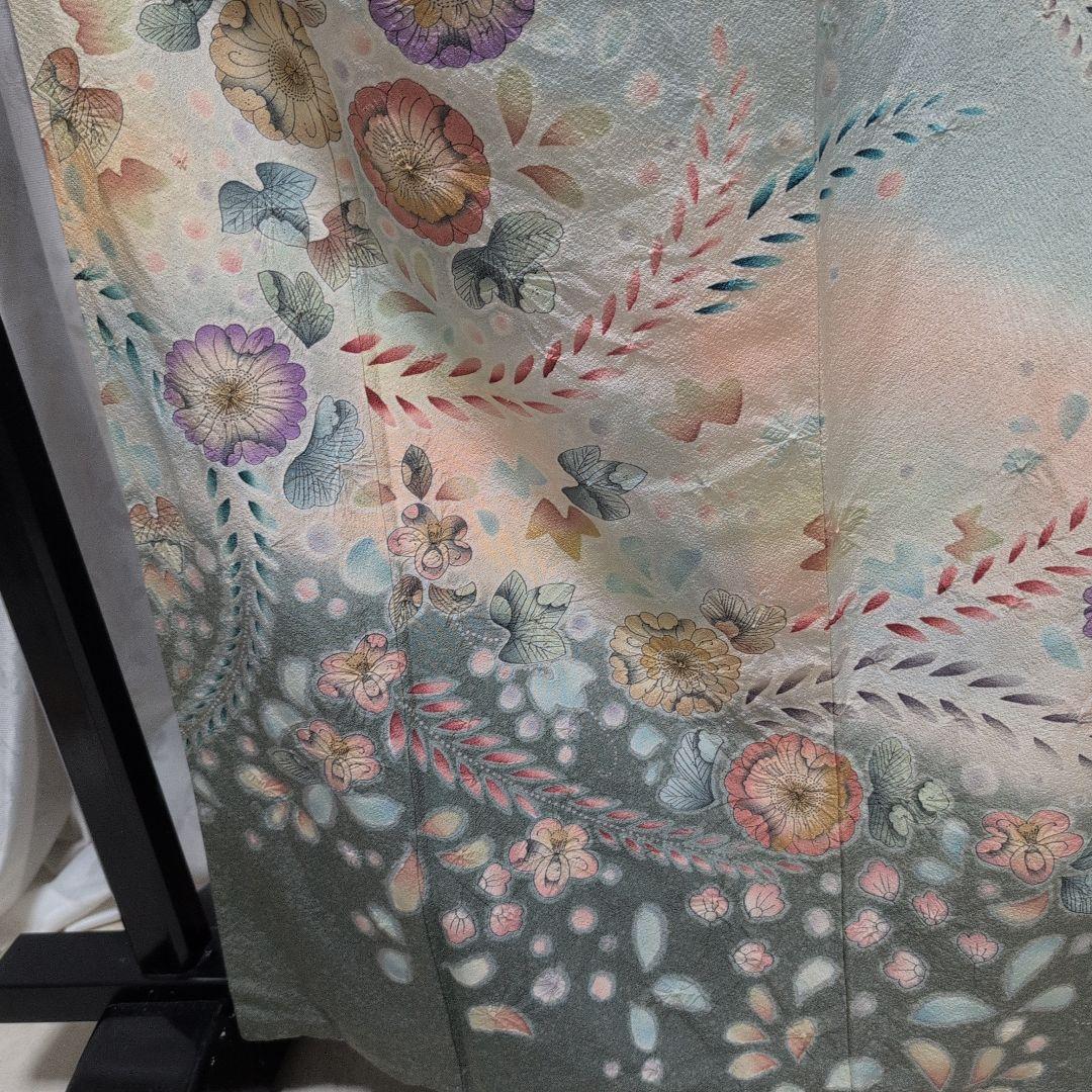 のんちゃん様[高級辻が花]薄水色系