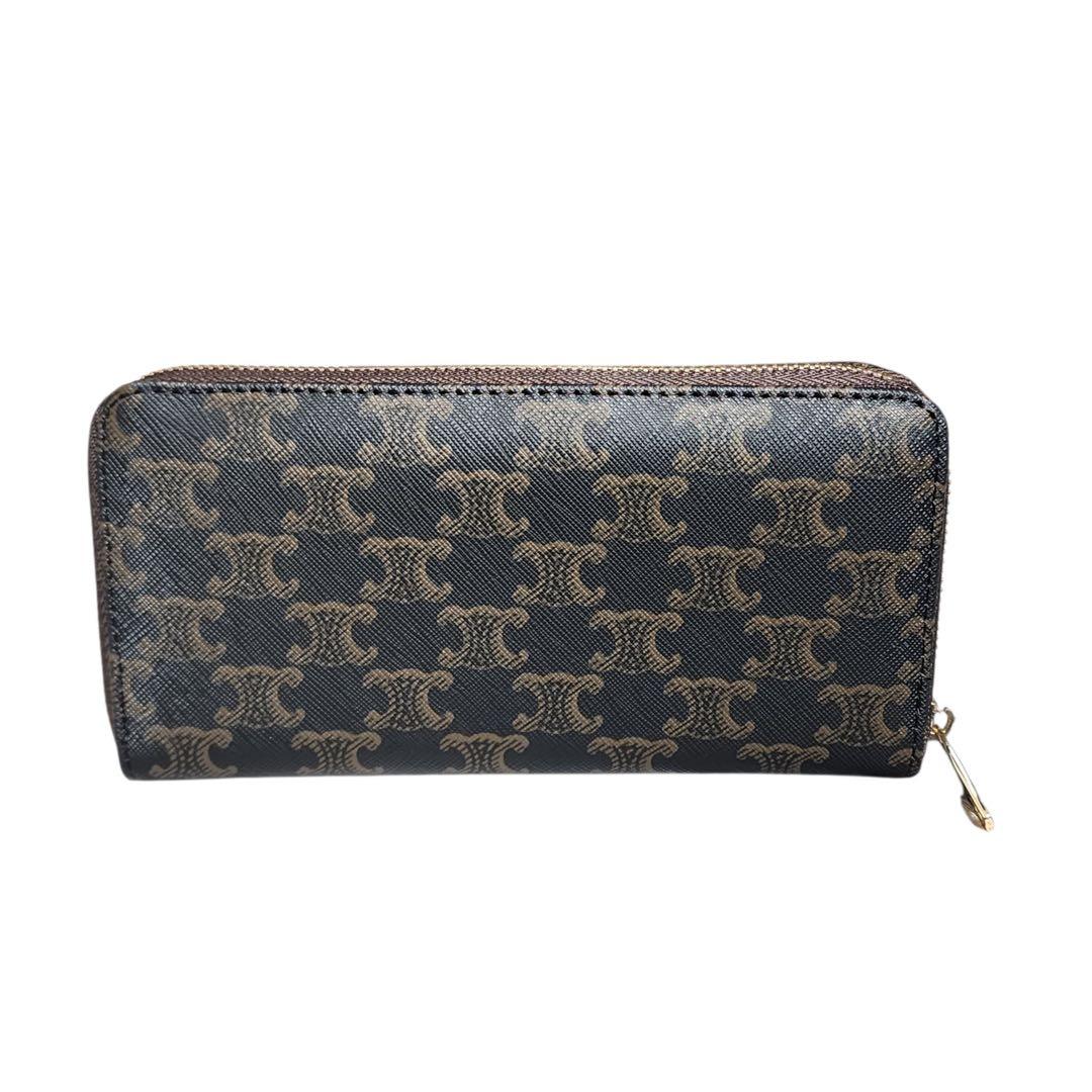 ユ*ミ様 CELINE　長財布　ラウンドジップ　トリオンフ　ノベルティ