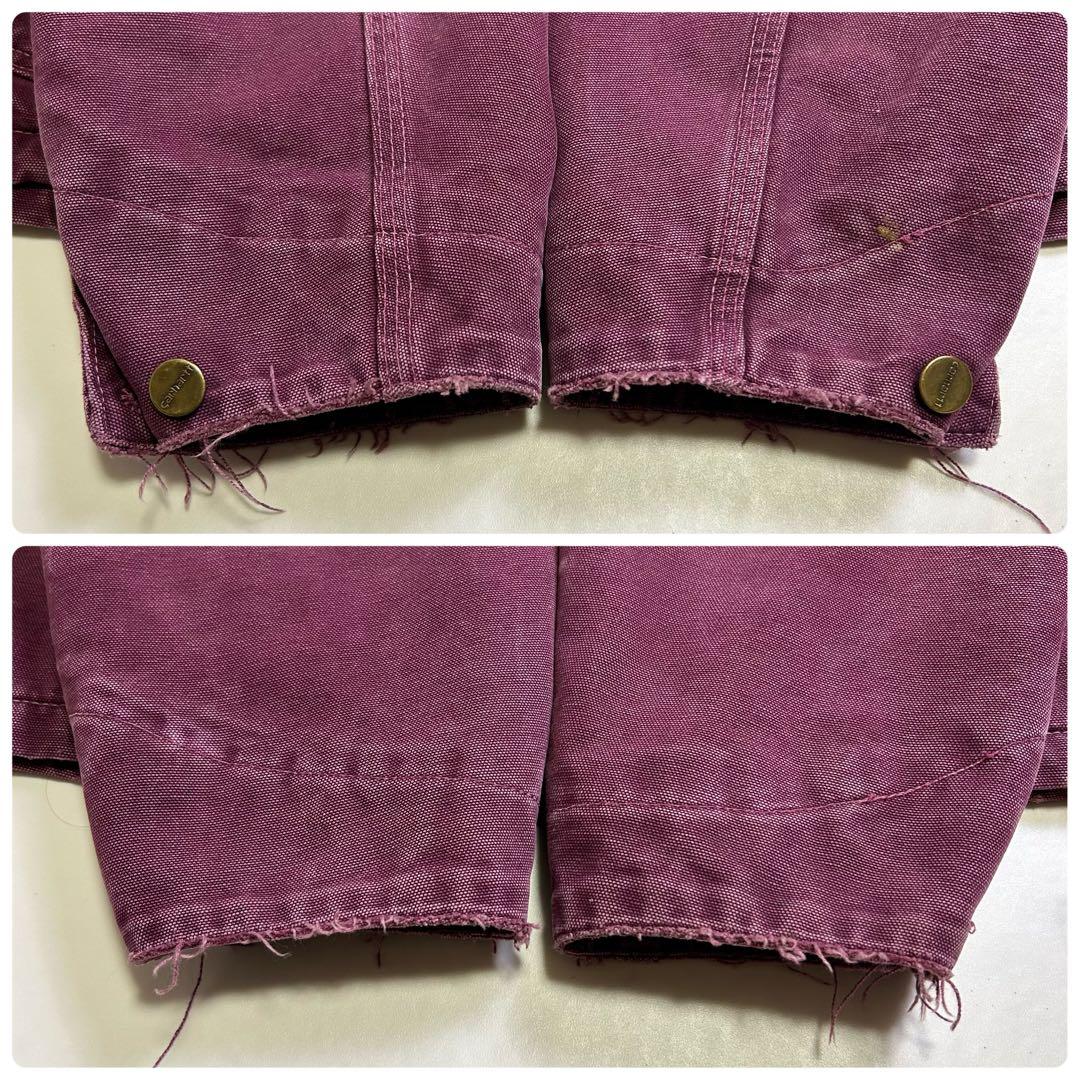 【希少色】星タグ カーコート ミシガンチョアコート バーガンディ L