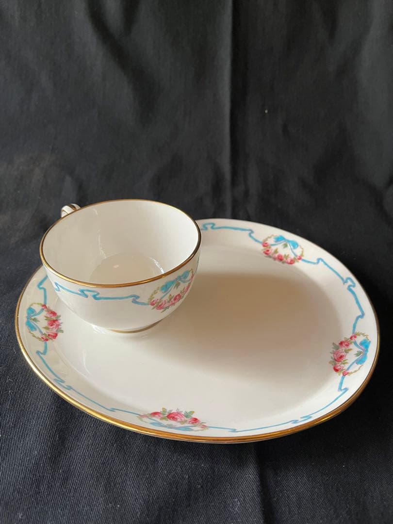 レア！英国老舗Mintonのテニスセット （スナックセット）この上品さ