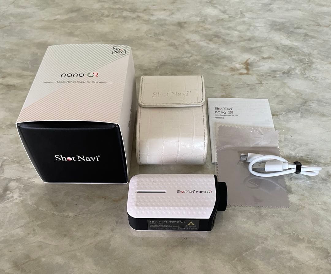Shot Navi nanoGR 専用ケース付き(ゴルフ用距離計)