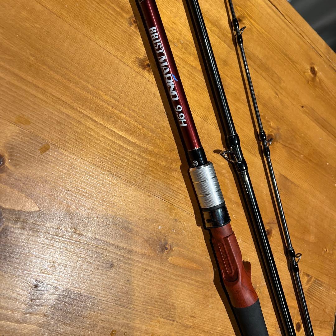 BRIST Marino 9.9H ベイト　ロッド　ケース付き