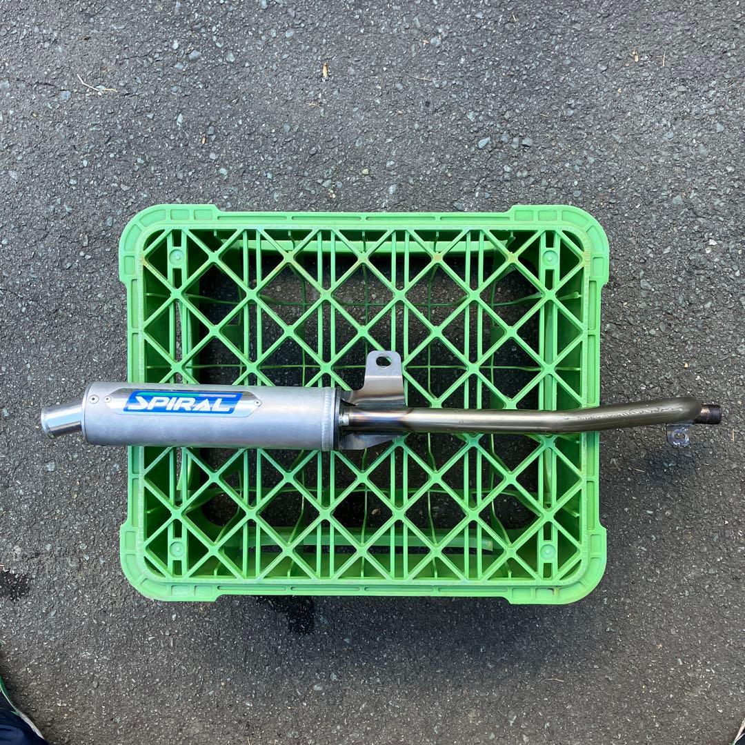 KSR 80 SPIRAL マフラー サイレンサー