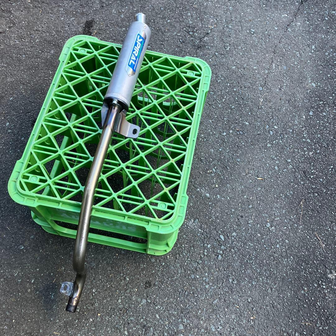 KSR 80 SPIRAL マフラー サイレンサー