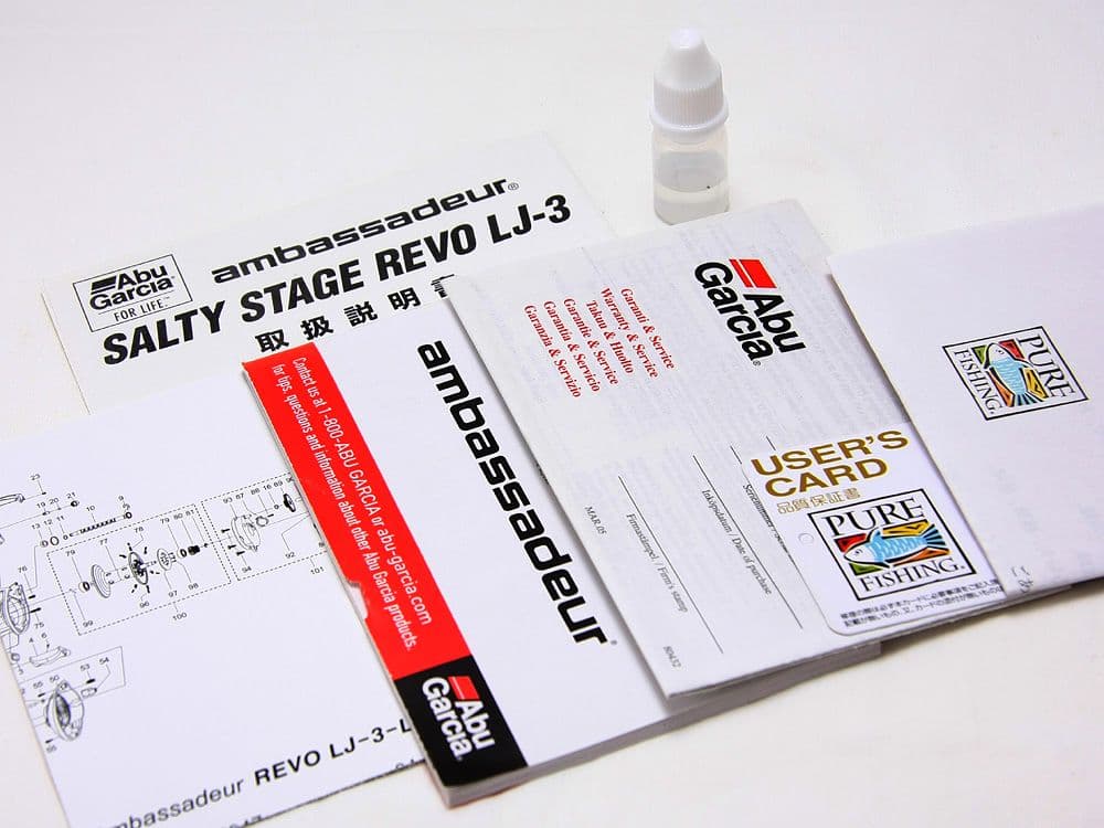 ★Abu ソルティーステージ レボ LJ-3（左）【中古美品】