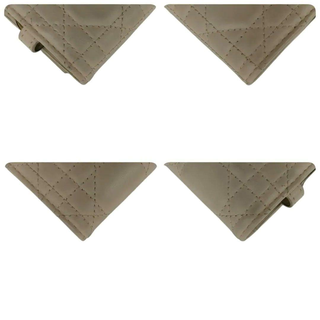 ディオール　キーケース　キーリング　カナージュ　アイボリー　ディオールチャーム