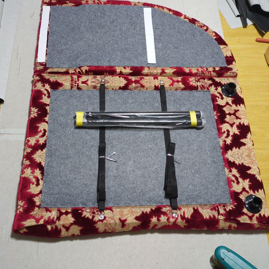 【yukke】フラット3点セット&ベット4分割&ハイ運転席棚【オスカー】