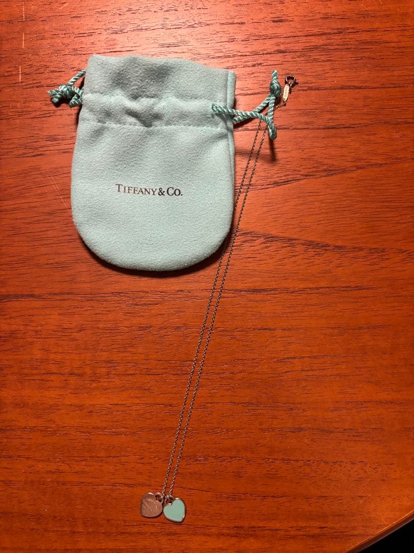 Tiffany & Co. リターントゥダブルハート ブルー 約2.5g 925