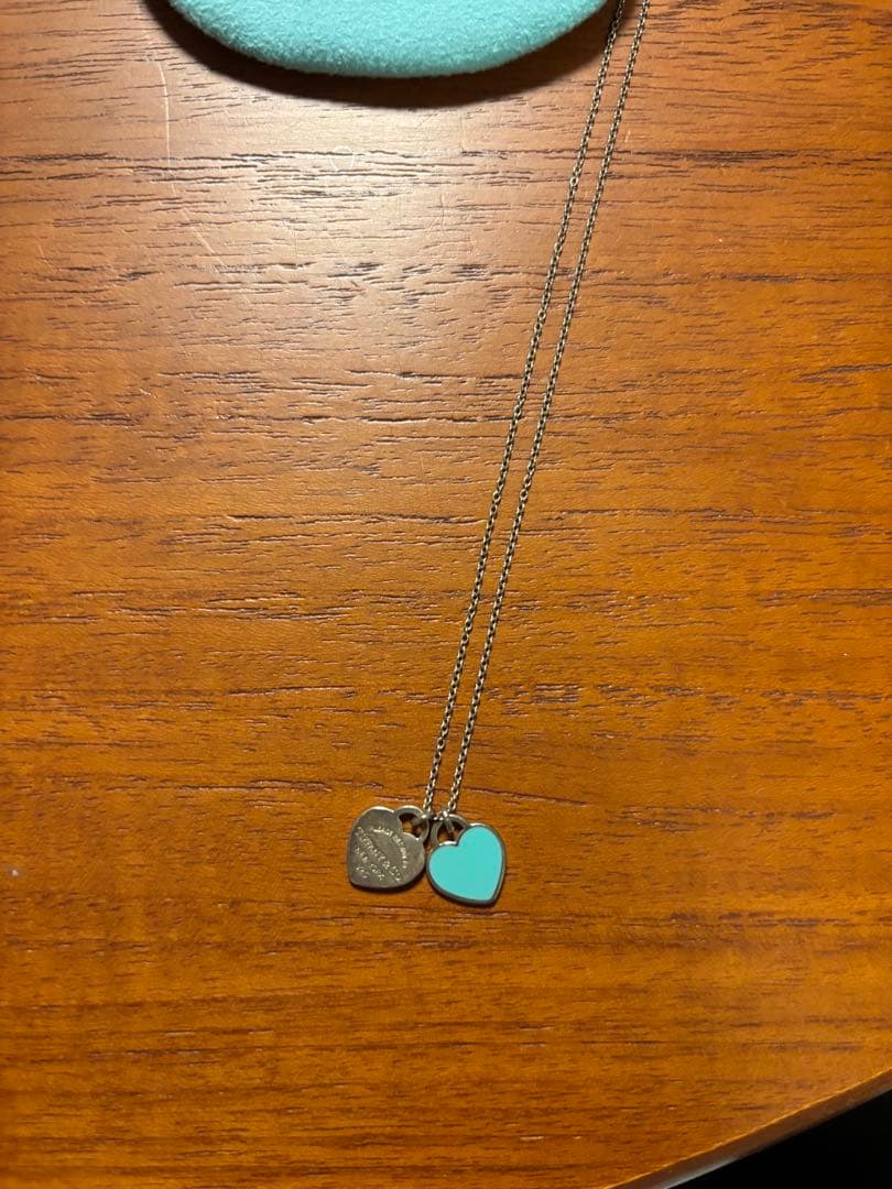 Tiffany & Co. リターントゥダブルハート ブルー 約2.5g 925