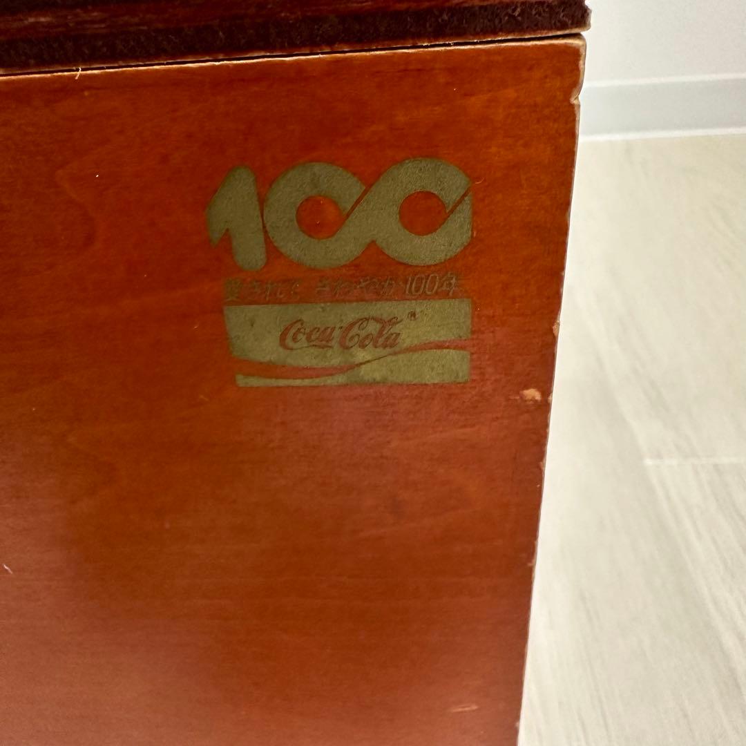 コカコーラ100周年記念木箱　レトロ　ヴィンテージ