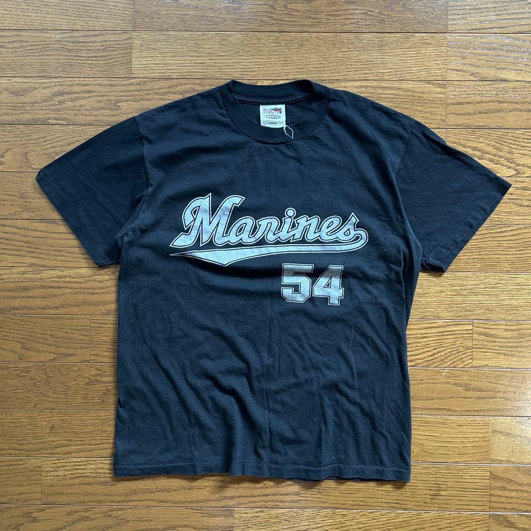 激レア　90s 千葉ロッテマリーンズ　54 黒木　tシャツ
