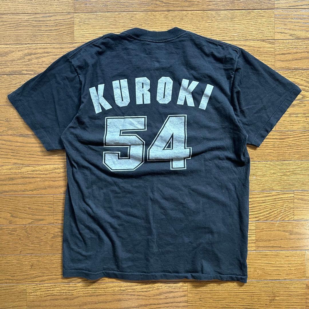 激レア　90s 千葉ロッテマリーンズ　54 黒木　tシャツ