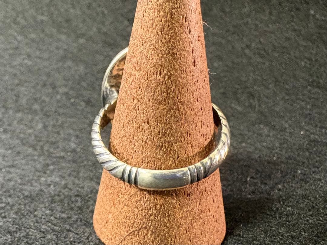 クリソプレーズのハンドメイドリング