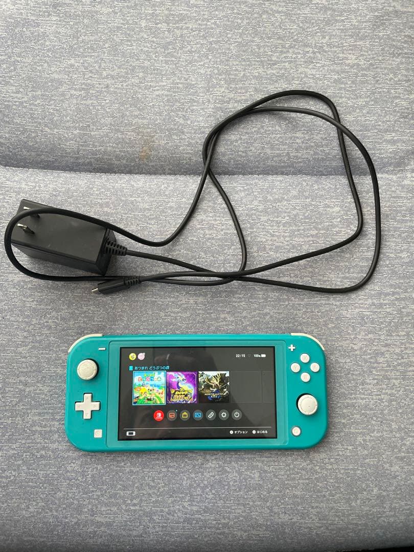 Nintendo Switch Lite ターコイズ ソフト付き
