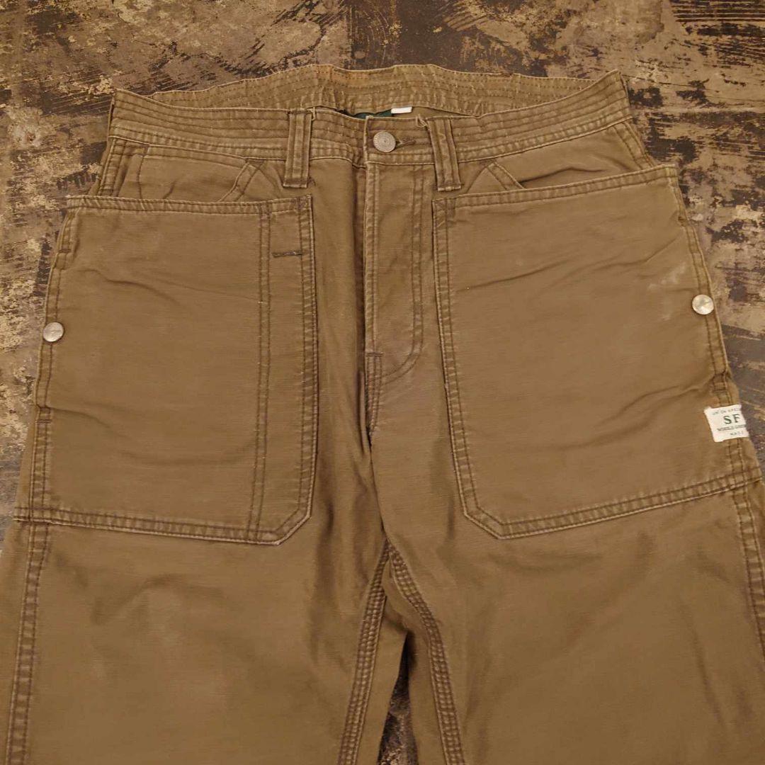 SASSAFRAS（ササフラス） ワークパンツ JAPAN M　4647