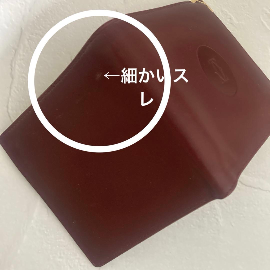 【未使用】カルティエCartierコンパクトウォレット　ミニ財布　折り財布