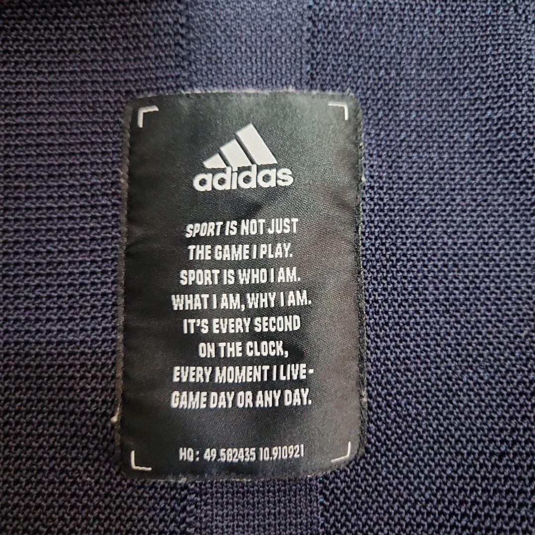 adidas フード付きジャケットネイビー ジュージ上下レディース