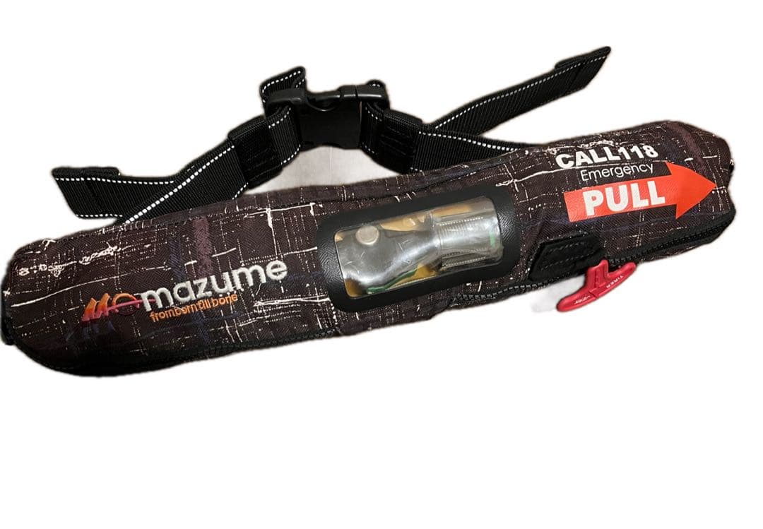 国交省承認品　マズメmazume ウエストベルトタイプ膨張式PFD