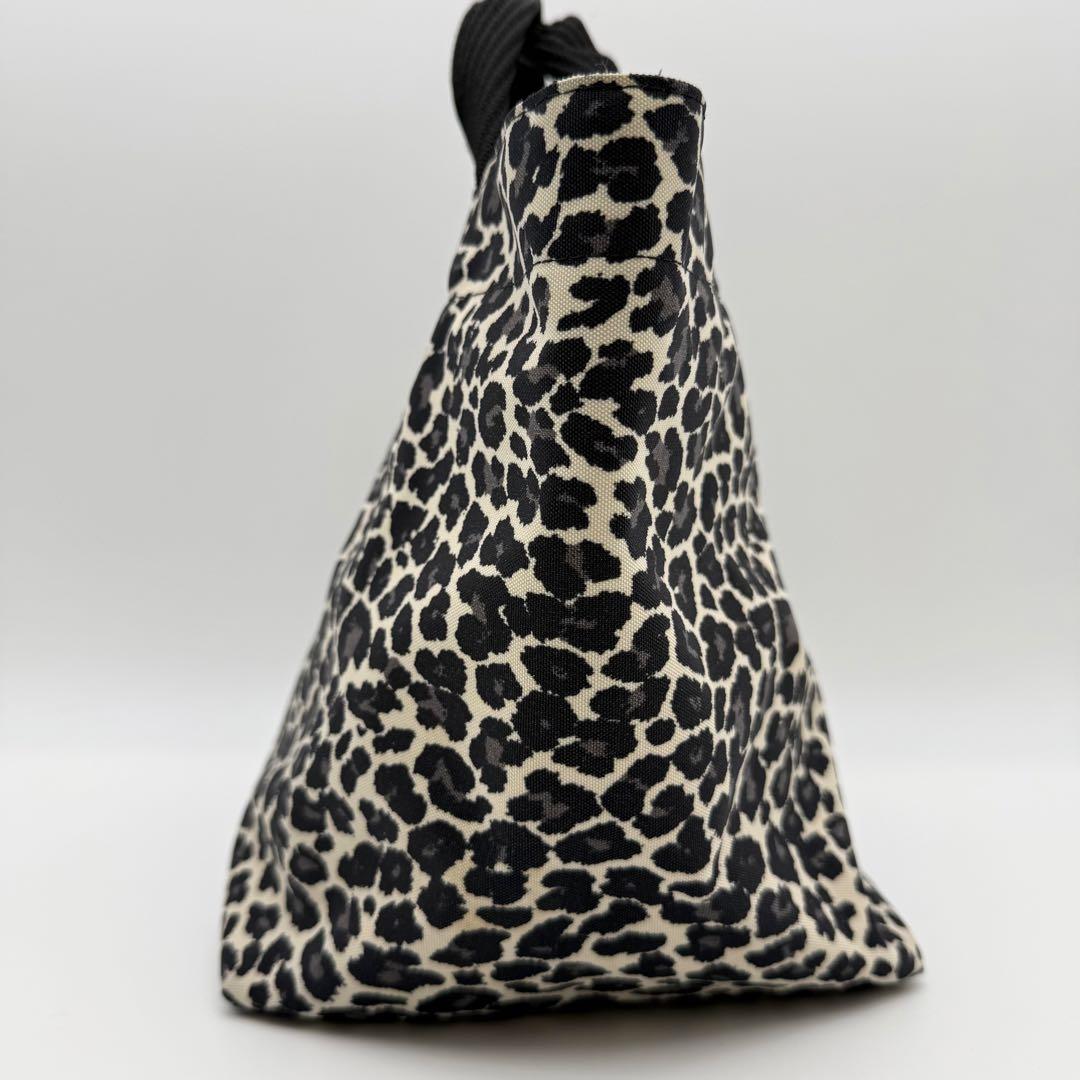 エルベシャプリエ 1027F ナイロン舟型トートバッグMパンサーブラン