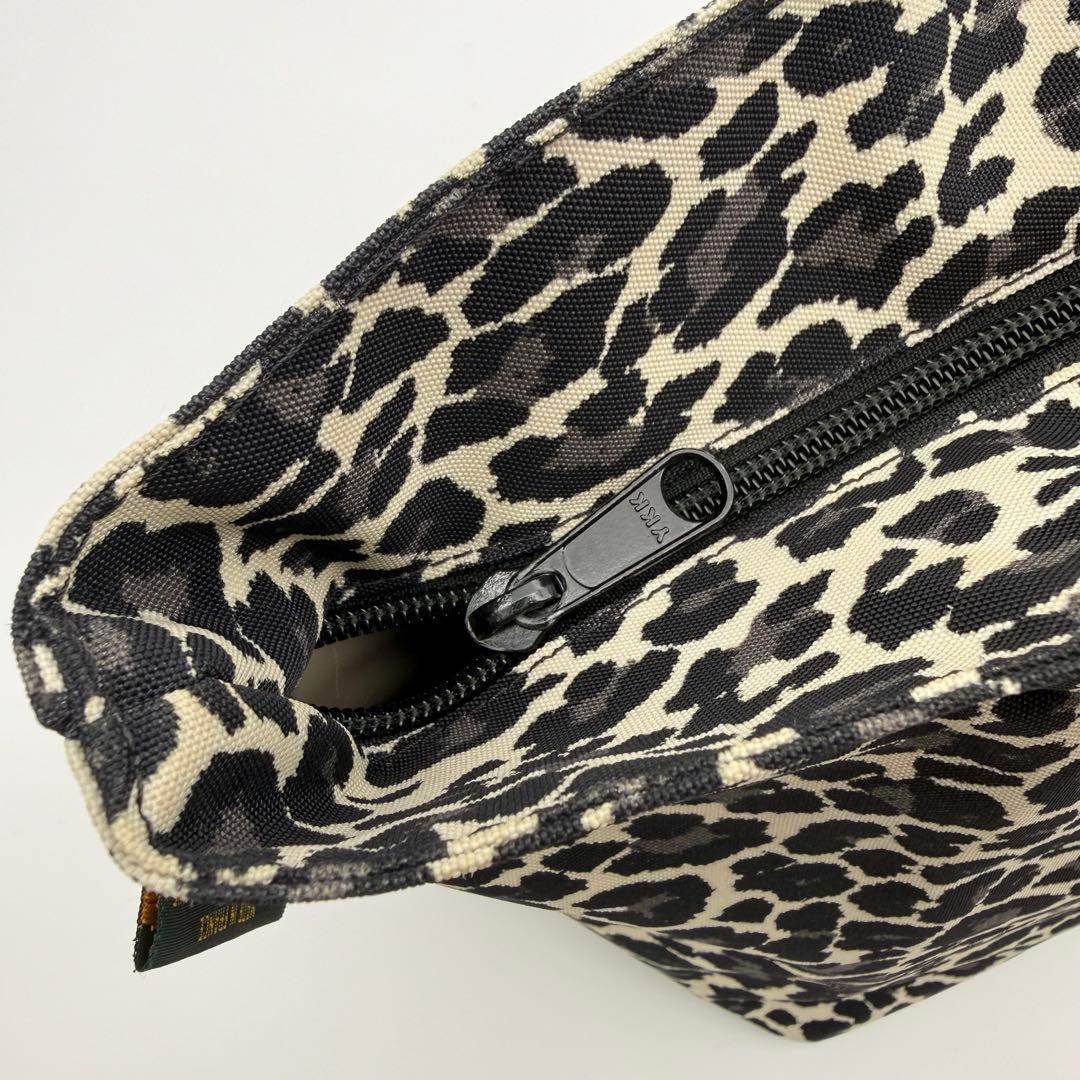 エルベシャプリエ 1027F ナイロン舟型トートバッグMパンサーブラン