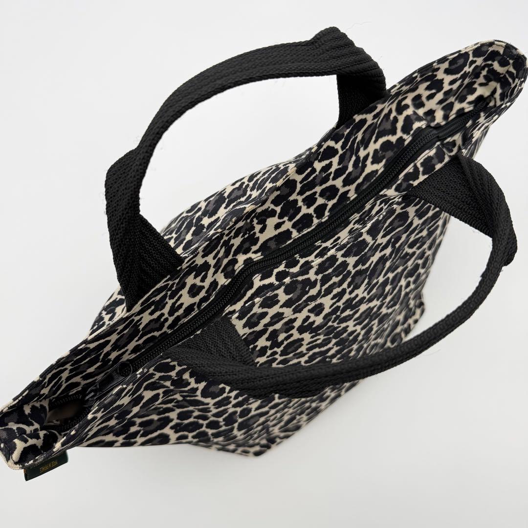 エルベシャプリエ 1027F ナイロン舟型トートバッグMパンサーブラン