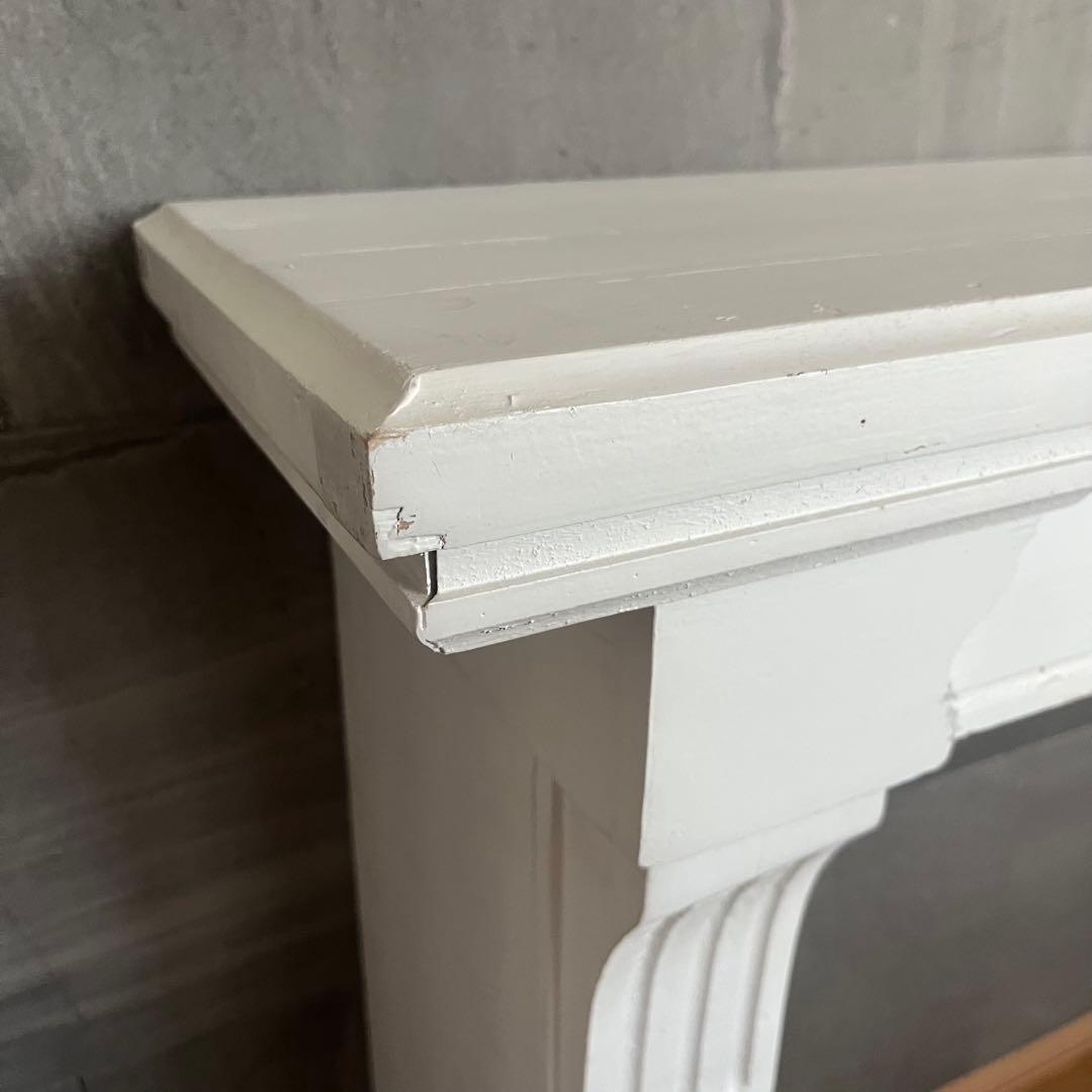 ホワイト木製マントルピース￥41,800 → ¥14,900