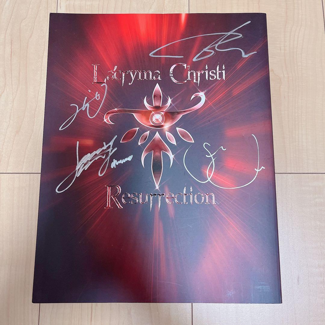 La'cryma Christi Resurrection サイン入り