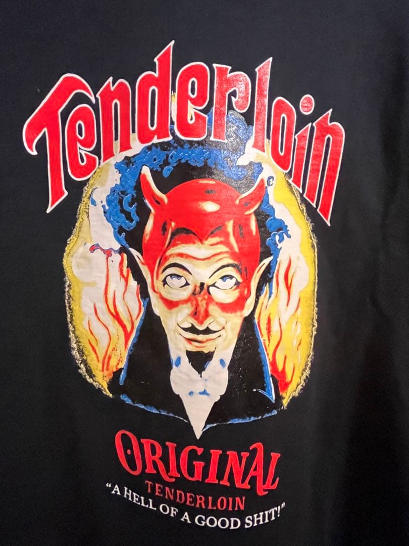 名作TENDERLOIN TEE L/S ON オールドニック ロンT 長袖