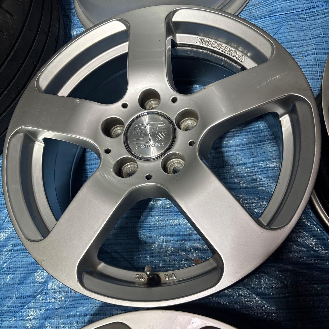 SPORTECNIC １６インチ　ホイール　４本セット　PCD112 ②