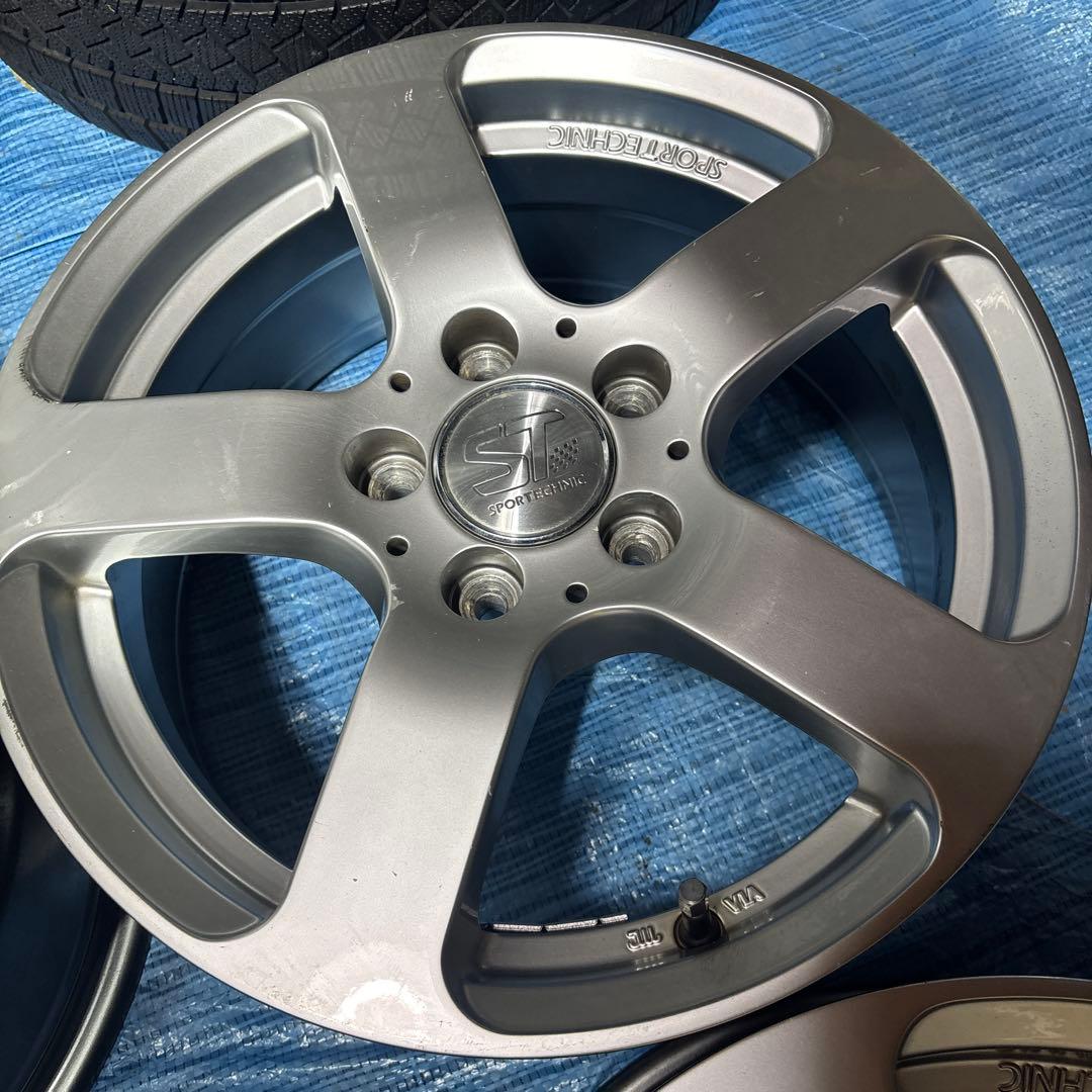 SPORTECNIC １６インチ　ホイール　４本セット　PCD112 ②