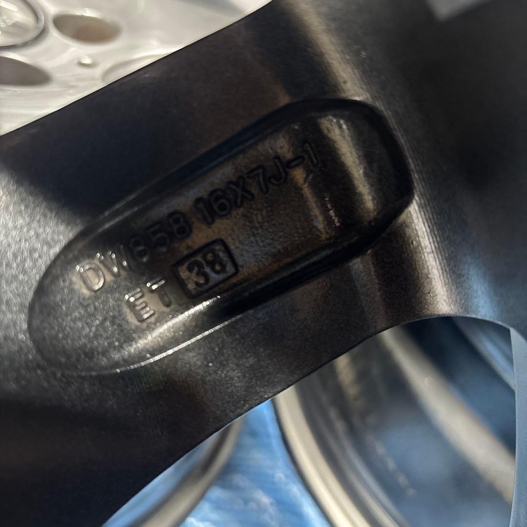 SPORTECNIC １６インチ　ホイール　４本セット　PCD112 ②