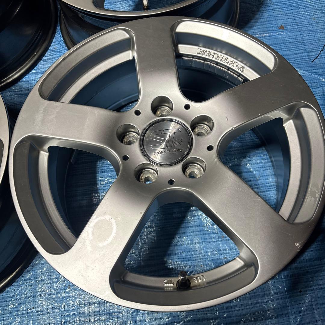 SPORTECNIC １６インチ　ホイール　４本セット　PCD112 ②