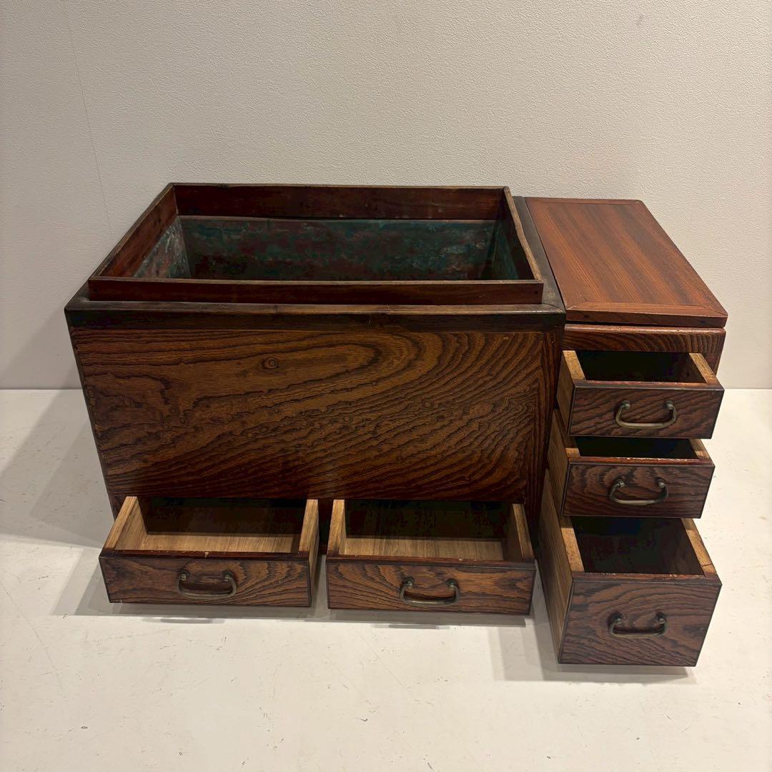 関東長火鉢　江戸火鉢　囲炉裏