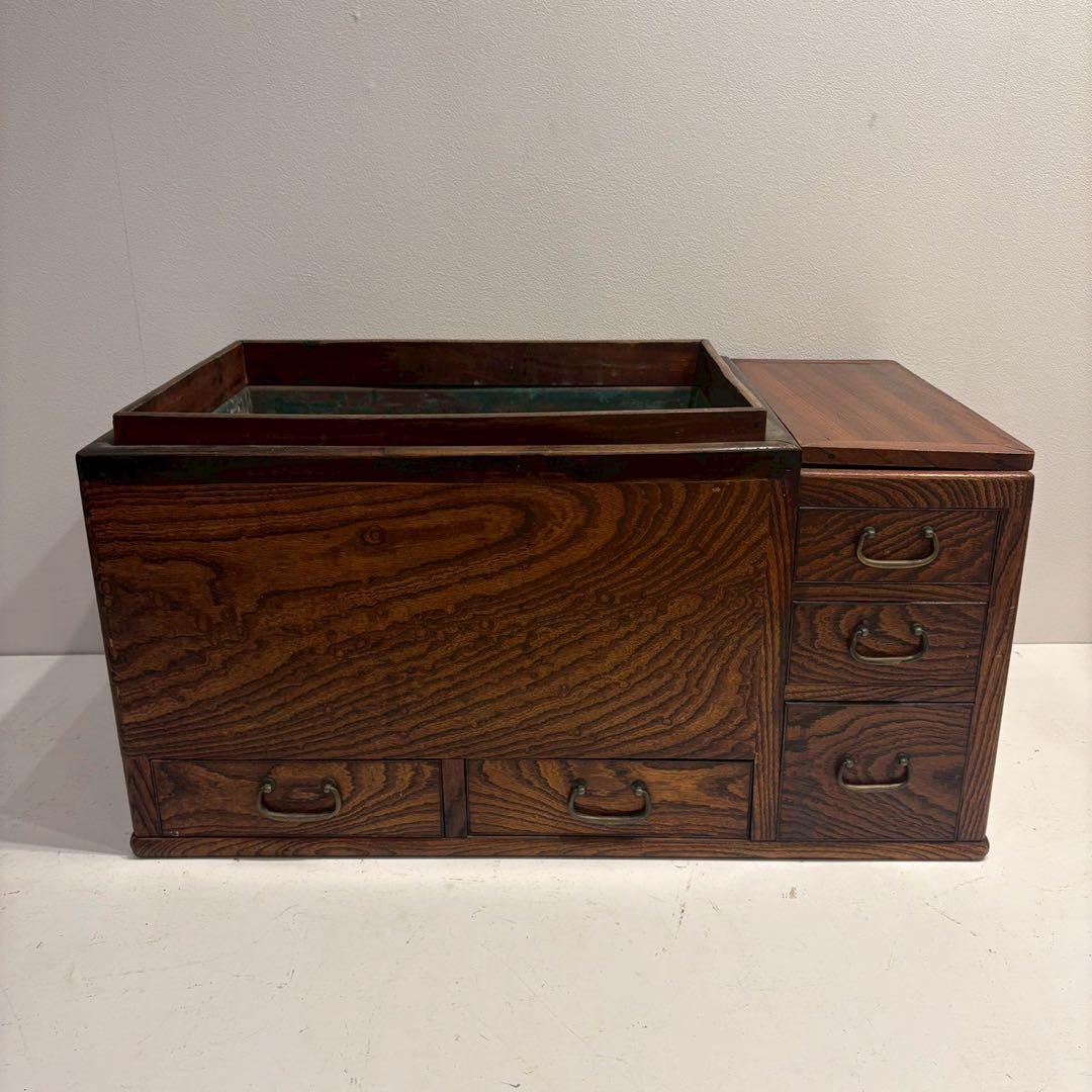 関東長火鉢　江戸火鉢　囲炉裏