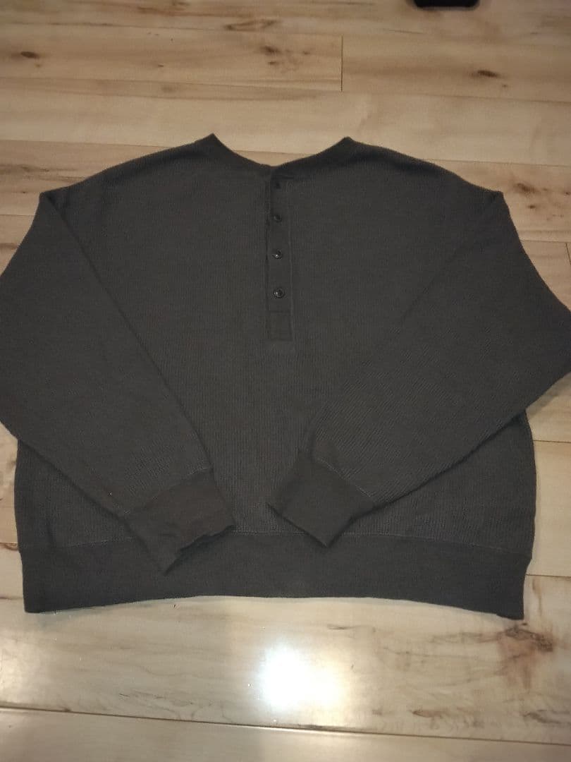 FRAMeWORK ワッフルヘンリープルオーバー