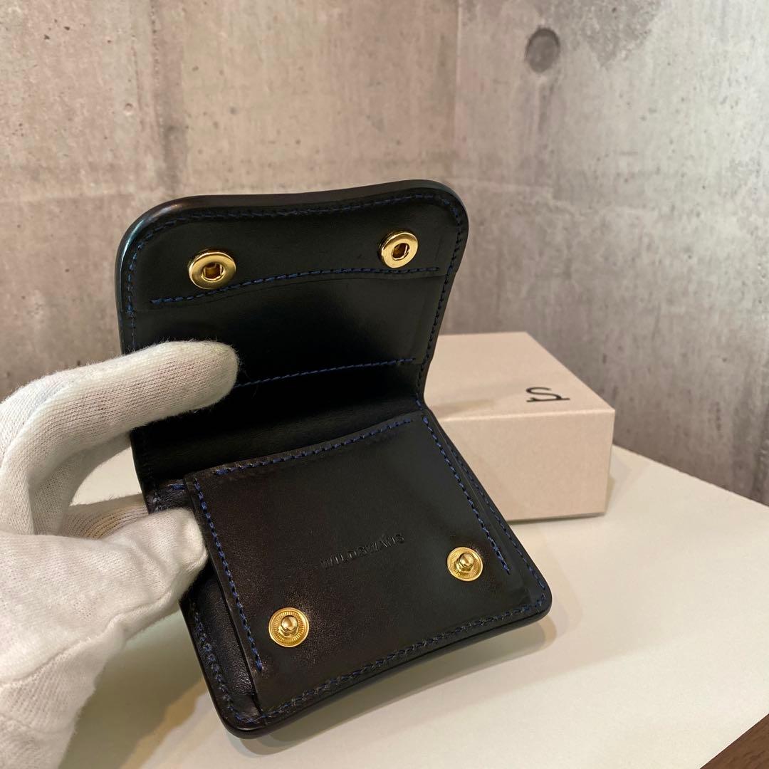 ワイルドスワンズ　パームV2 ヌバックポロサス ネイビー