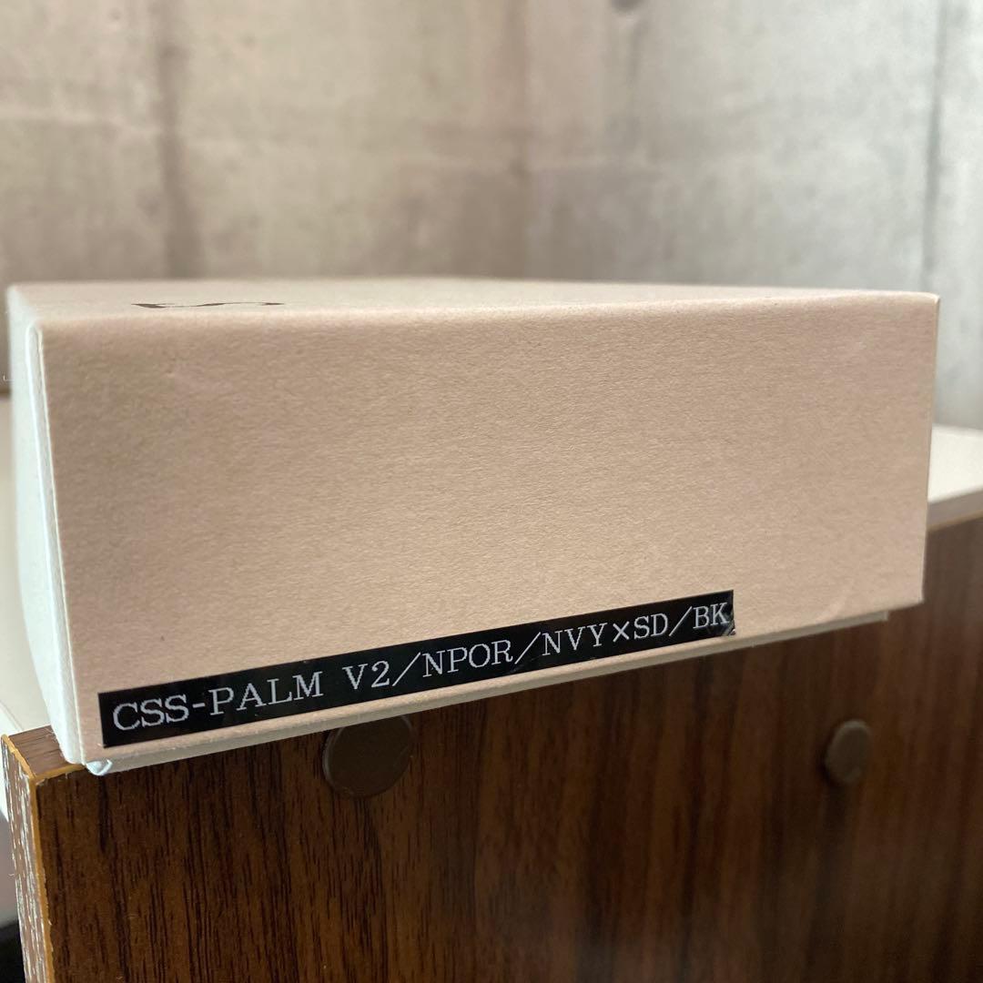 ワイルドスワンズ　パームV2 ヌバックポロサス ネイビー