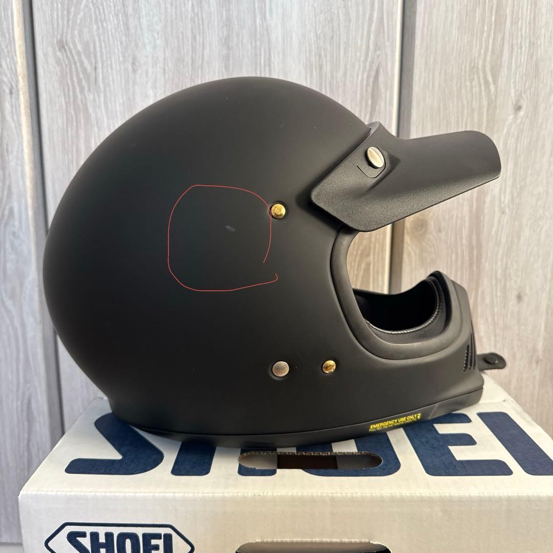 【美品】SHOEI ショウエイ EX-ZERO マットブラック Lサイズ