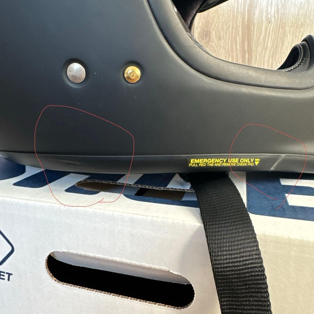 【美品】SHOEI ショウエイ EX-ZERO マットブラック Lサイズ