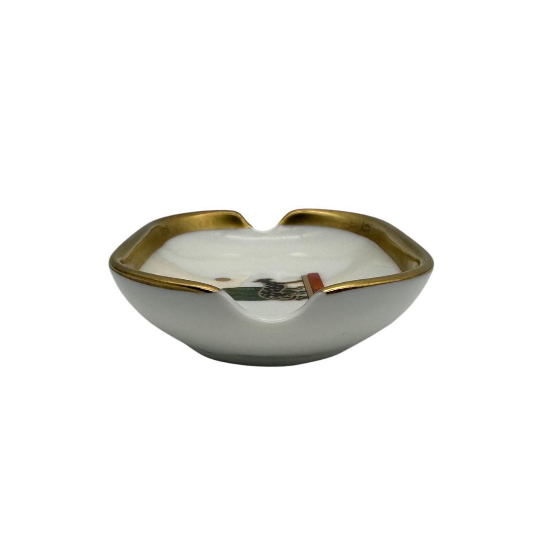 Cartier カルティエ 小物入れ 灰皿 陶器製 アッシュトレイ 動物 樹木