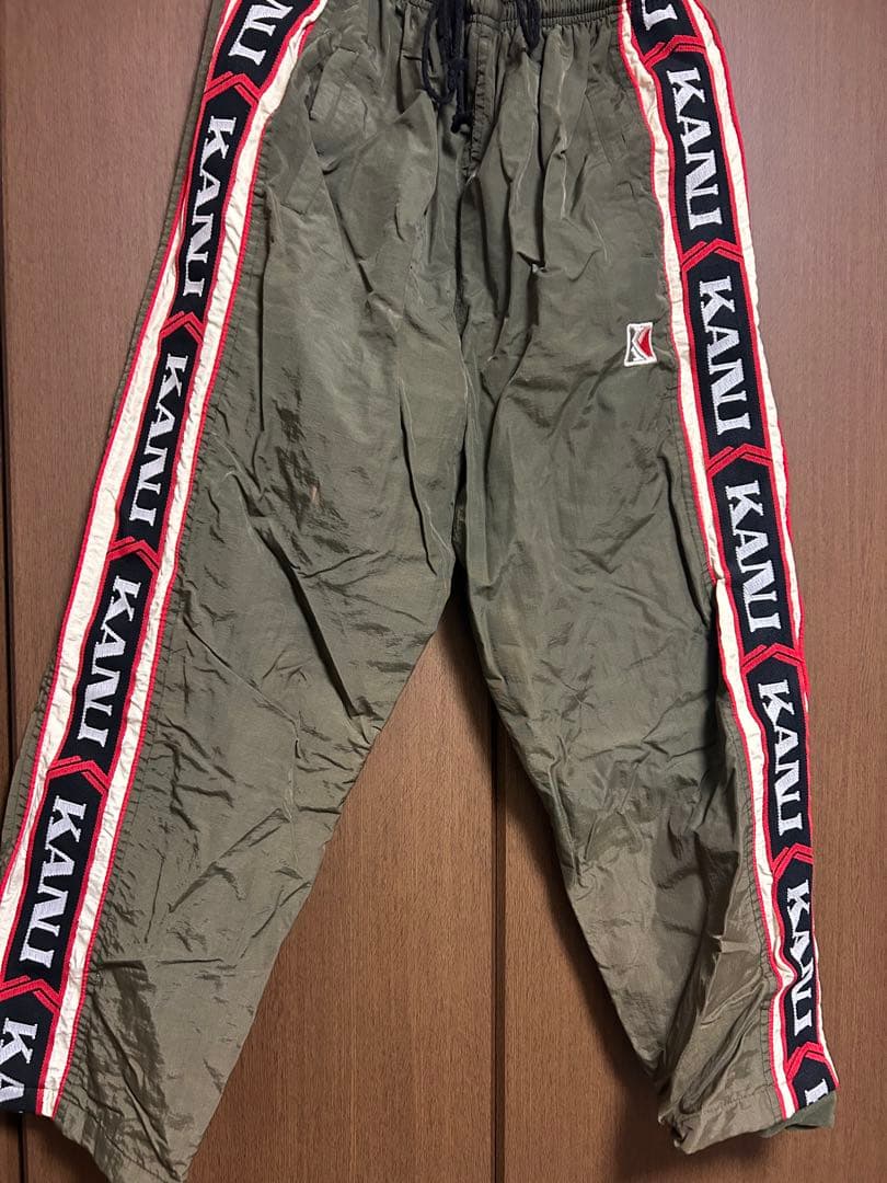 カールカナイ　karl kani オリーブジャケット　セットアップ