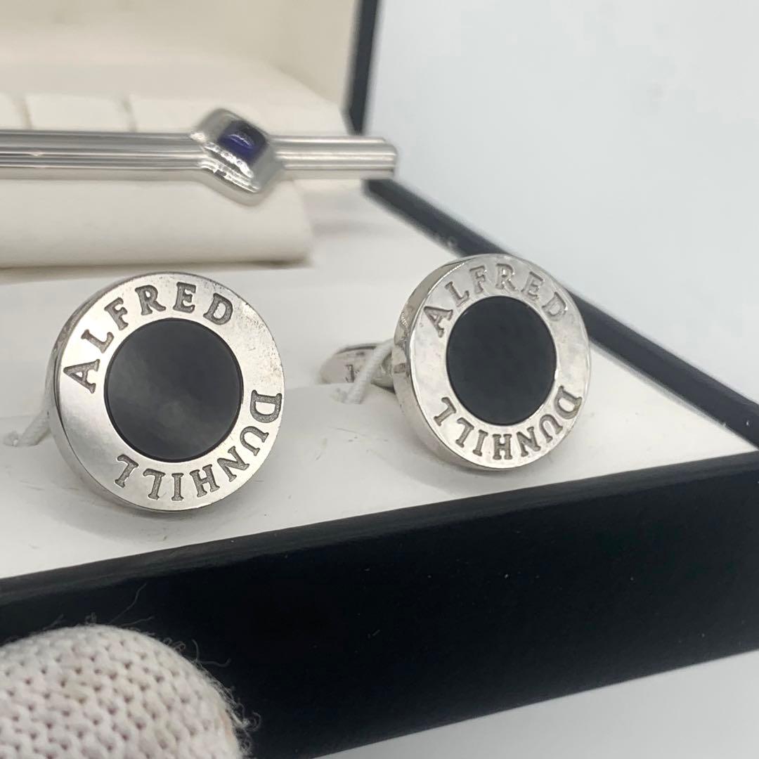 アルフレッドダンヒル　カフス　ネクタイピン　セット　silver925
