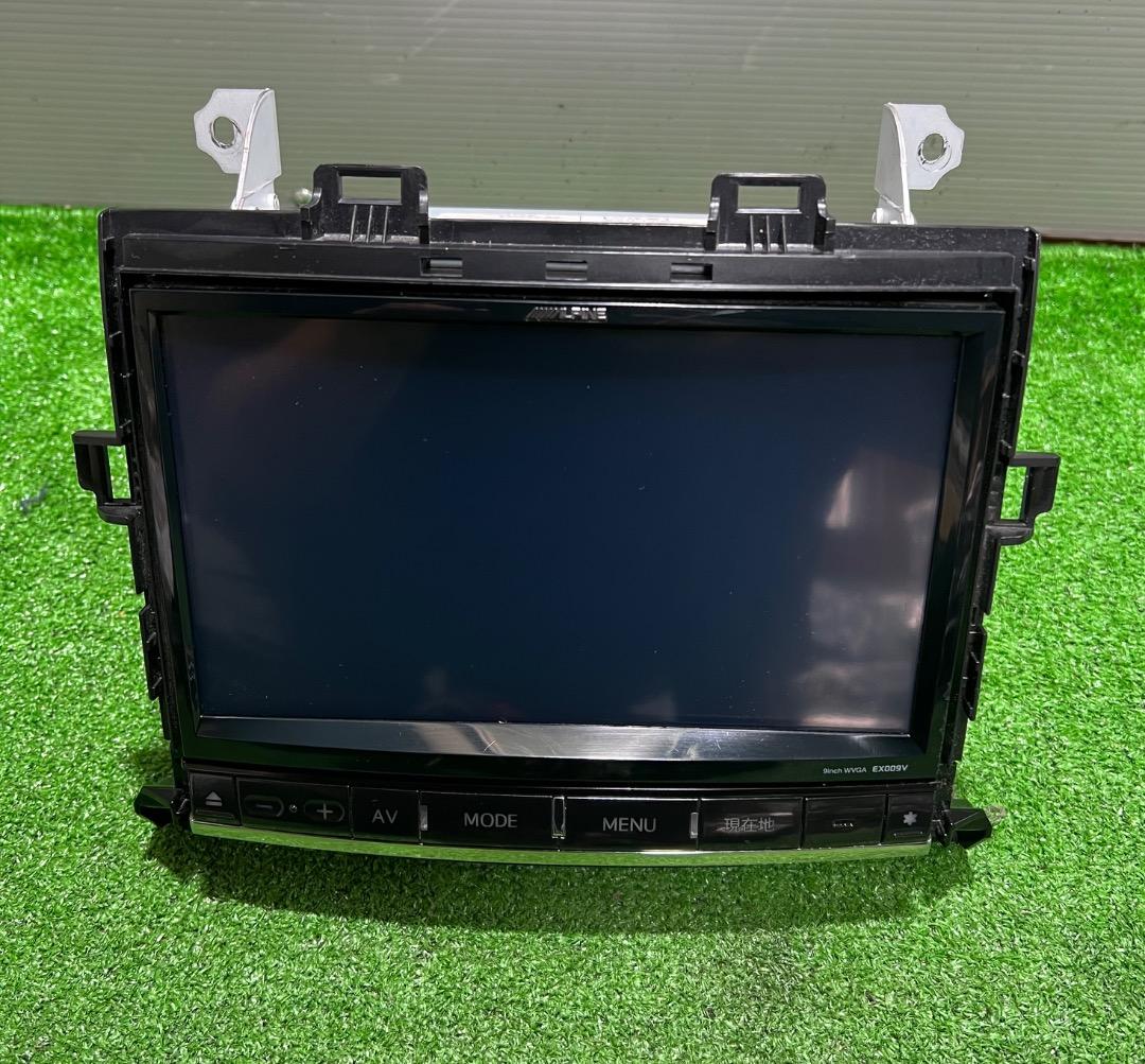 アルパイン9インチナビ　ALPINE EX009V-AV