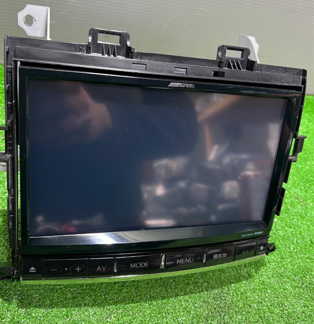 アルパイン9インチナビ　ALPINE EX009V-AV
