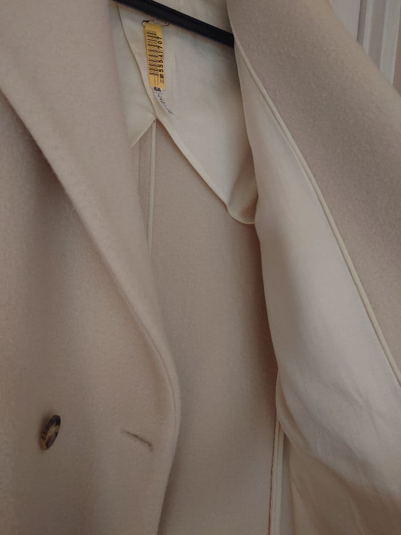 定価253,000円 BLAMINKブラミンク☆ウールダブル２ボタンロングコート