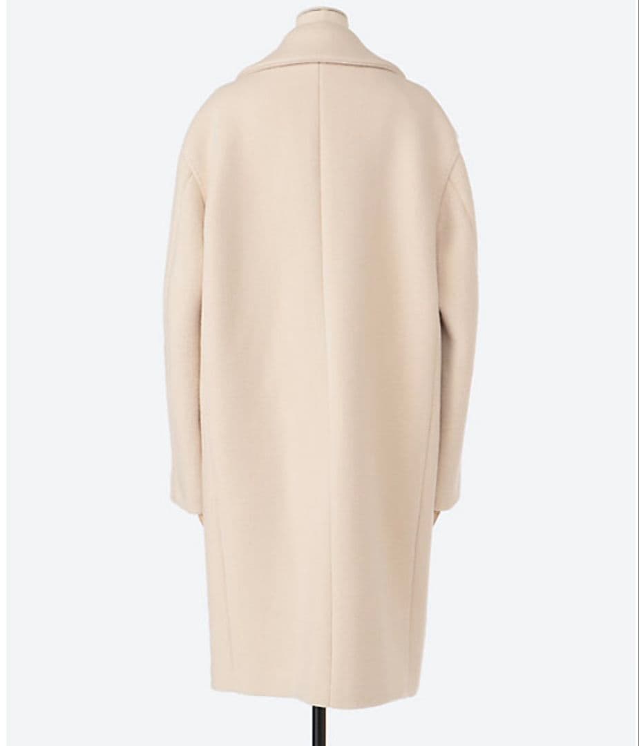 定価253,000円 BLAMINKブラミンク☆ウールダブル２ボタンロングコート