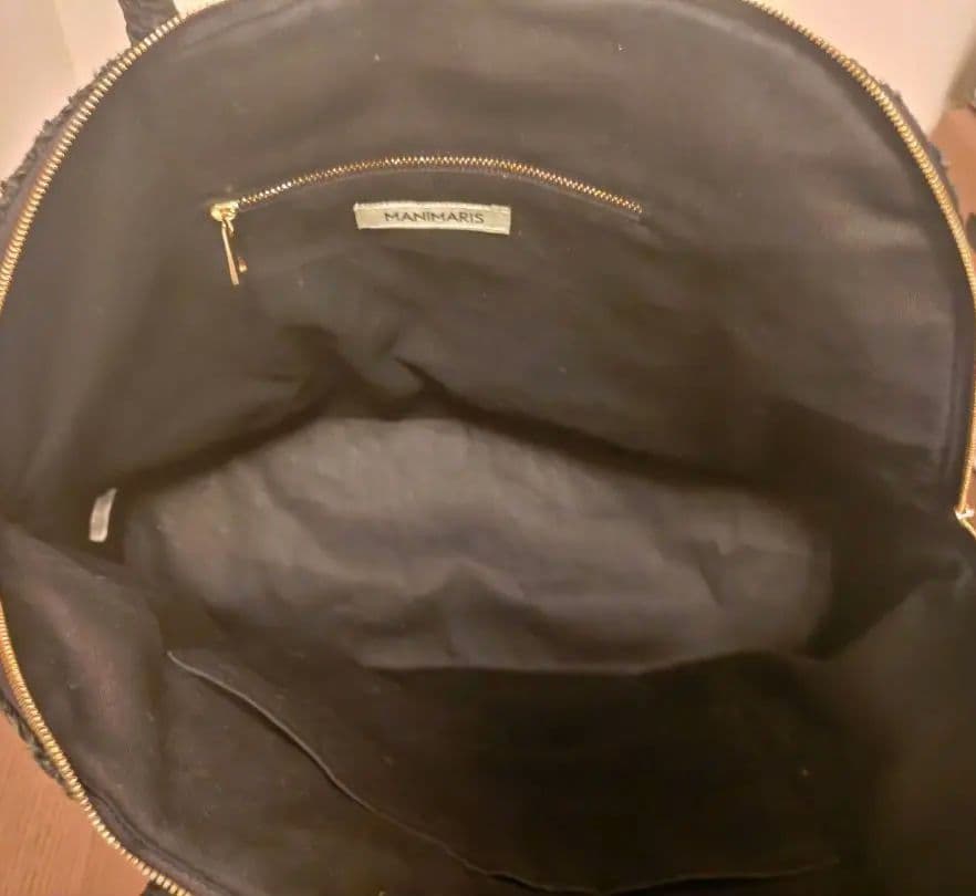 【美品】マニマリス　アバカボストン　レギュラー　ブラック