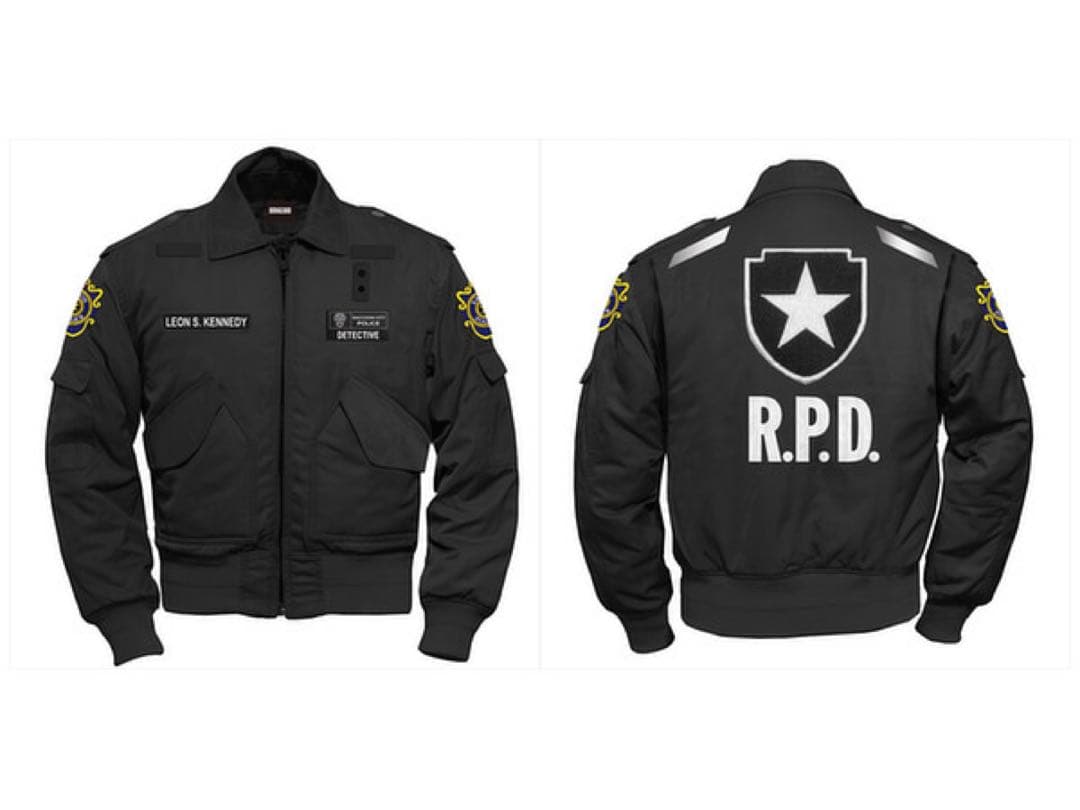 バイオハザードR.P.D. CWU-45/P ジャケット ブラック Lサイズ