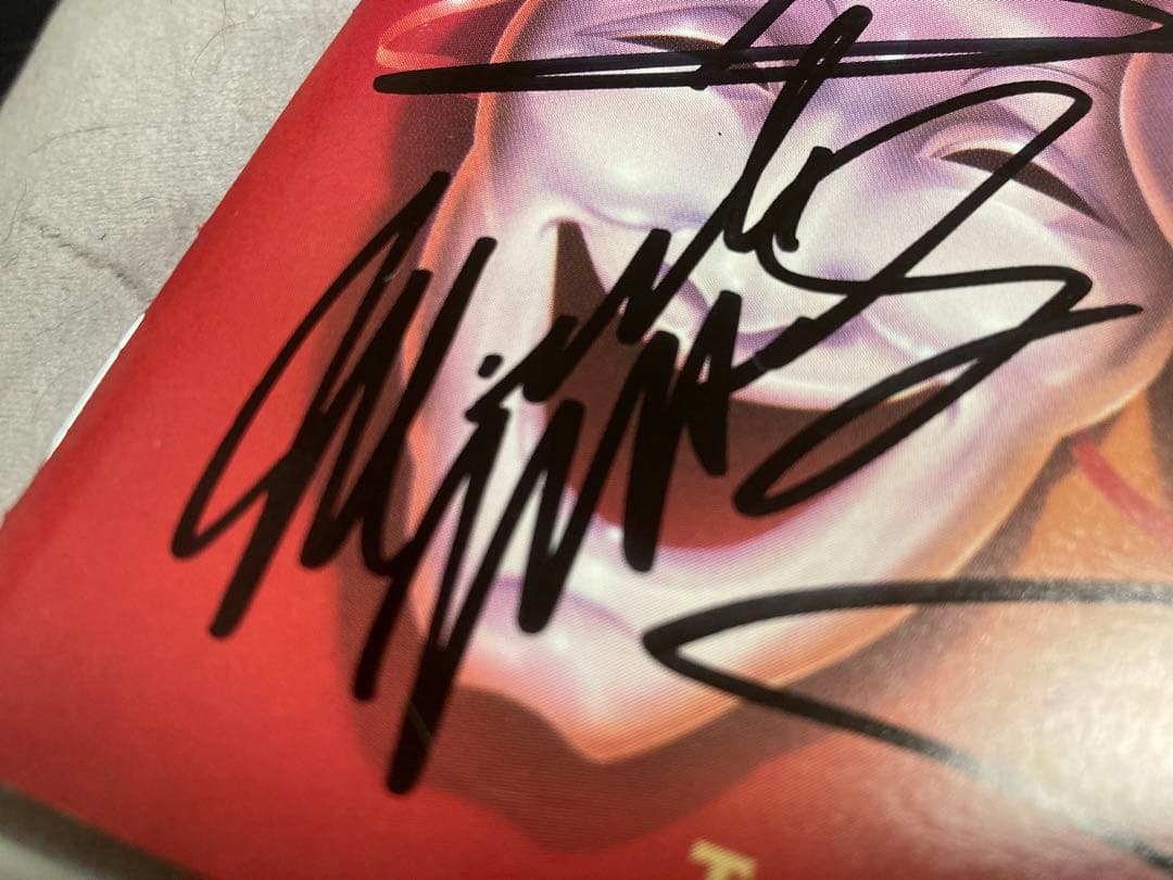 レアMötley Crüe サインCD モトリー クルー　motley crue