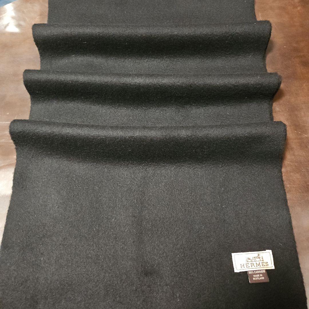 ゆっこ612　HERMES　カシミヤマフラー